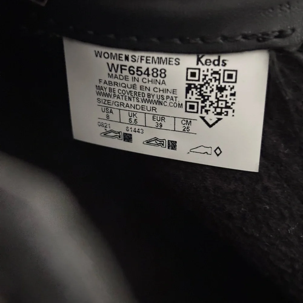 KEDS ANKLE HIGH SCOUT BOOTS FLEECE INSOLE RUBBER OUTSOLE COMFY SNEAKER BOOT SZ 8 - Picture 5 of 10